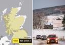 The majority of Scotland has been issued a weather warning