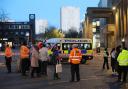 Police have urged people to avoid the area after a bomb disposal unit was called to Buchanan Bus Station