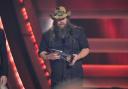 Chris Stapleton accepts the award for single of the year (George Walker IV/AP)