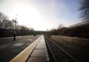 Denton railway station in Greater Manchester was Britain’s least used railway station in 2023/24 (Peter Byrne/PA)