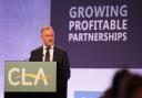 Environment Secretary Steve Reed delivers a speech at the Country Land and Business Association conference (James Manning/PA)