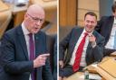 John Swinney hit out at the Scottish Tory leader