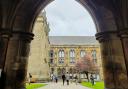 General view of the University of Glasgow, which has refused to divest from arms firms supplying Israel