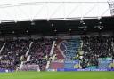 Celtic fans at Tynecastle