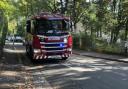 Specialist emergency crews raced to a 'chemical smell' at a building in Glasgow on Monday