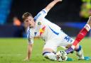 Joe Gelhardt in action for Leeds