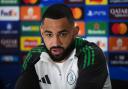 Cameron Carter-Vickers during a press conference at Celtic Park, Glasgow.