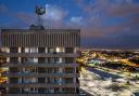 The Gallowgate Twins are an example of Brutalism architecture in Glasgow