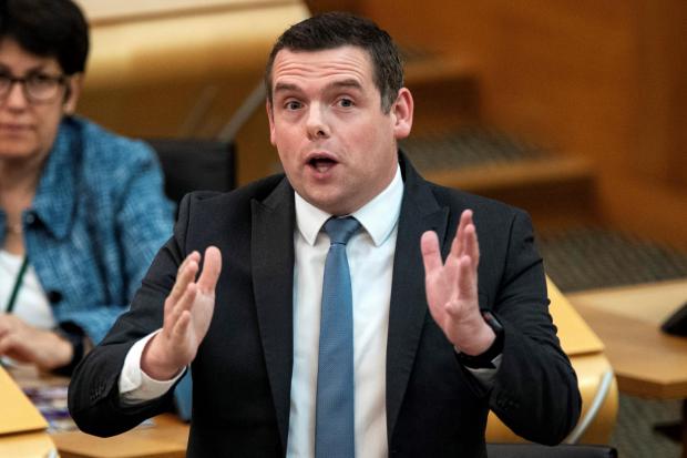 The National: Opposition for opposition's sake has led Scottish Tory leader Douglas Ross into the absurd position of being against a proposal in Scotland, but for it in England