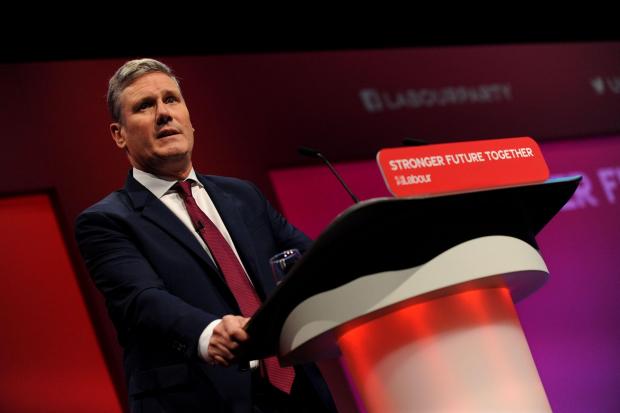 The National: Labour leader Sir Keir Starmer recorded a much better favourability rating than his Tory counterpart
