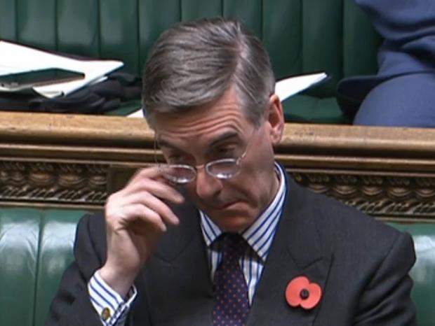 The National: Jacob Rees-Mogg to be told to quit as Leader of the House of Commons over Owen Paterson scandal