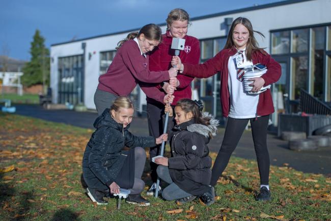 Pupils preparing for a future in the digital world with smart tech in classrooms