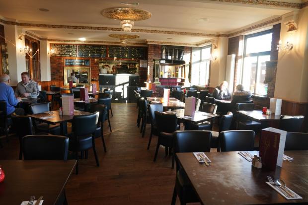 The National: Restaurants which would normally be full at this time of year have reported being extremely empty