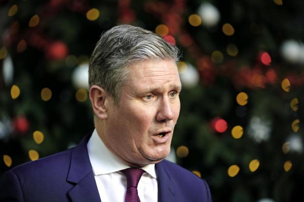 The National: Keir Starmer is on track to replace Boris Johnson as Prime Minister, the research suggests 