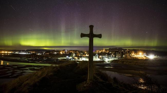 There will be a chance to see the Northern Lights in Scotland's skies this weekend (PA)