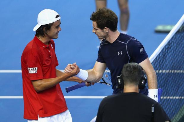 The National: Andy Murray and Taro Daniel have played each other only once before 