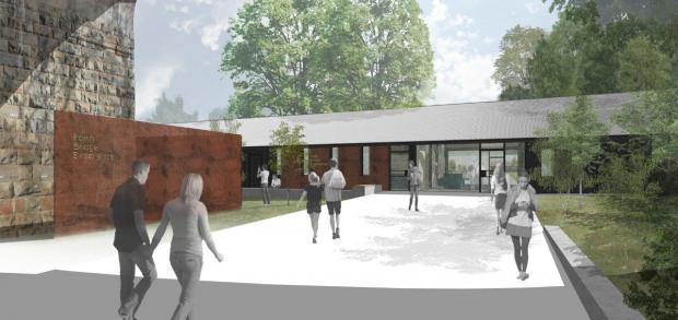 The National: A visitor centre and reception area will also be built