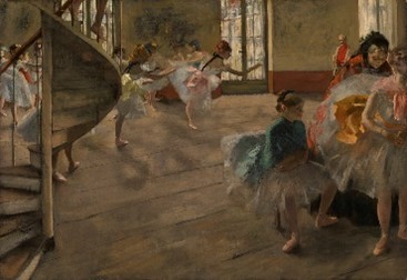 The Rehearsal Edgar Degas (c) CSG CIC Glasgow Museums Collections