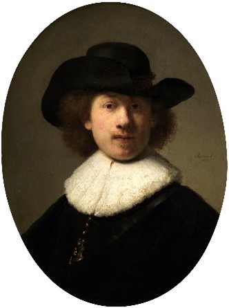 Self Portrait of Rembrandt van Rijn (c) CSG CIC Glasgow Museums Collections