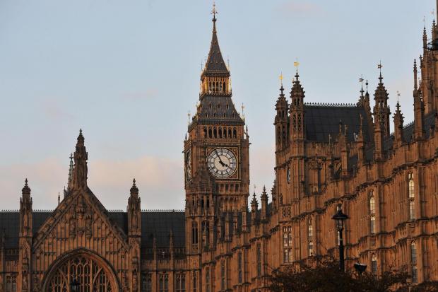 The National: Palace of Westminster and Elizabeth Tower – stock