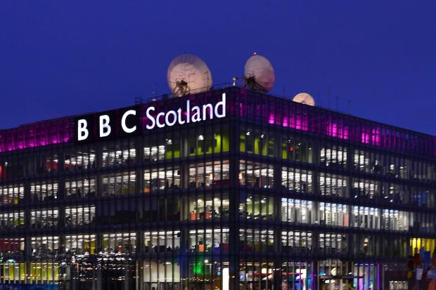 GLASGOW, SCOTLAND - NOVEMBER 12:  A general view of the BBC Scotland headquarters at Pacific Quay on November 12, 2012 in Scotland, United Kingdom. Tim Davie has been appointed the acting Director General of the BBC following the resignation of George