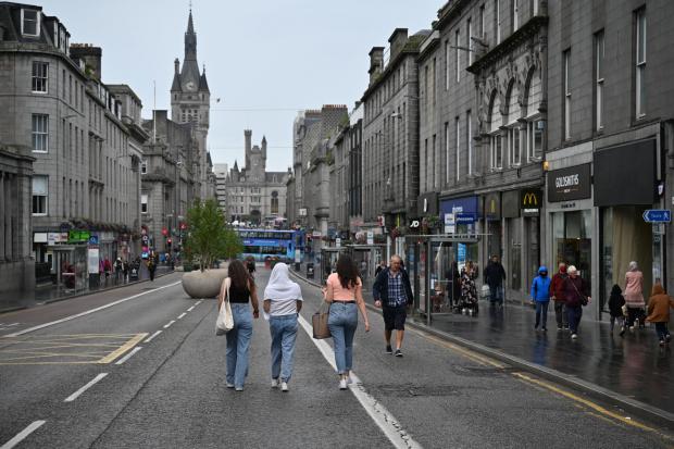 The National: ABERDEEN, SCOTLAND - AUGUST 05: A general street view on August 5, 2020 in Aberdeen, Scotland. Scotland's First Minister Nicola Sturgeon acted swiftly and put Aberdeen back into lockdown after cases of Coronavirus in the city doubled in a day to 54.