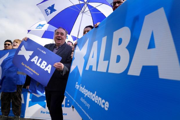 Alba Party leader Alex Salmond knows how to campaign
