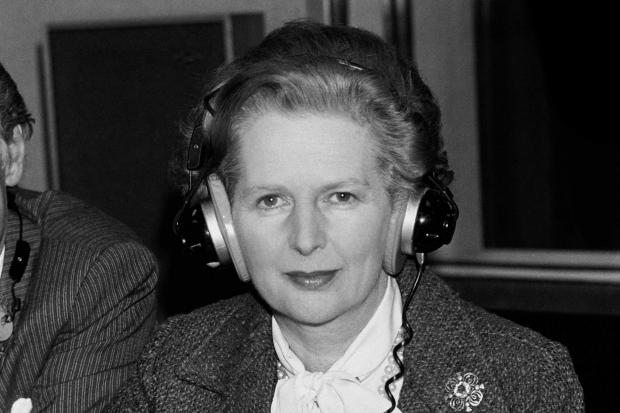 The National: Prime Minister Margaret Thatcher