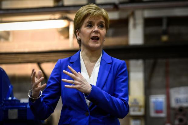First Minister Nicola Sturgeon will say developed nations need to contribute more