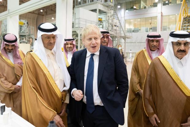 Boris Johnson's government has been accused of removing human rights and the rule of law from its list of objectives in negotiating a trade deal with the Gulf states