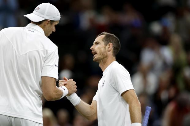 Andy Murray out of Wimbledon as big serving John Isner wins in four sets