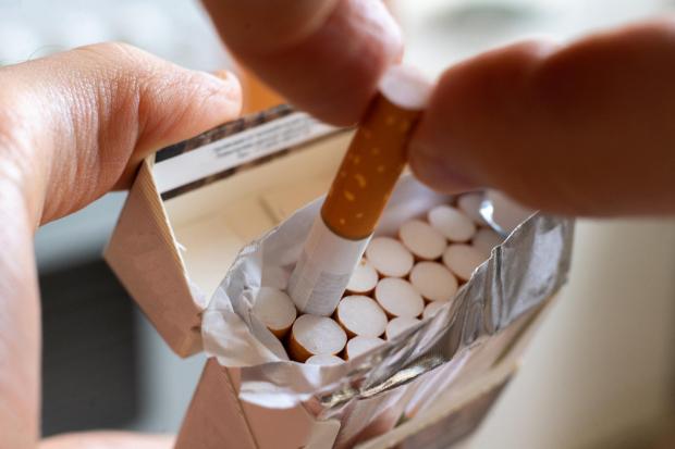 Around half of Scottish people in poorer areas with mental health issues smoke