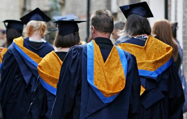 The National: Information on the proportion of students who go onto graduate jobs will also need to be included in course adverts (PA)