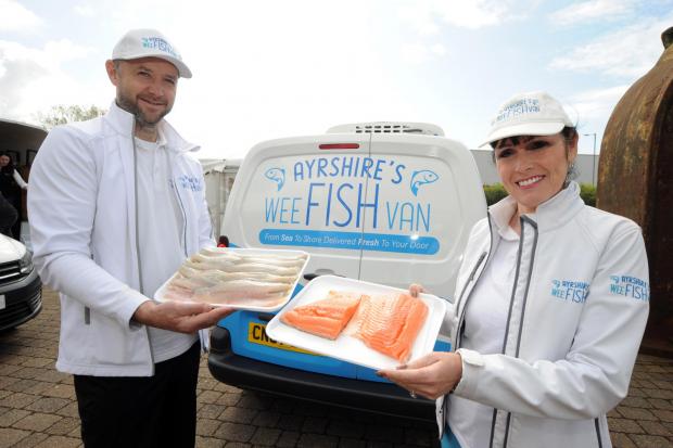 Bernadette McQuade is the owner of Ayrshire’s Wee Fish Van