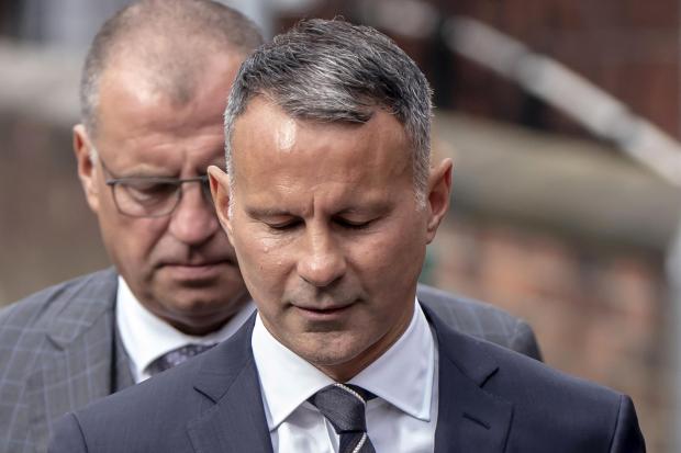 Football star Ryan Giggs pleaded not guilty to assaulting a former girlfriend. Photo: PA