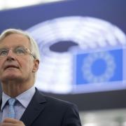 Michel Barnier says the EU will closely monitor the UK's implementation of the border terms between Northern Ireland and the Republic