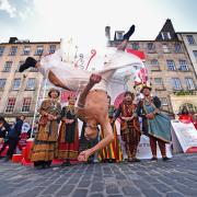 Performers at the Edinburgh Fringe festival, which runs every August