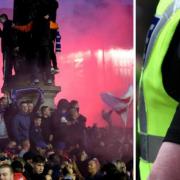 Officers have warned both Rangers and Celtic fans that any breach of the rules could result in arrests