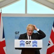 Boris Johnson decided to fly approximately 250 miles from London to Cornwall for the G7 summit