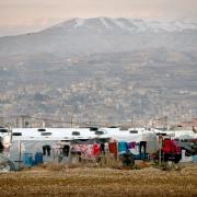 A Syrian refugee camp in Lebanon. Stuart McDonald MP has revealed how his constituent's grandchild died after being refused medical treatment there.