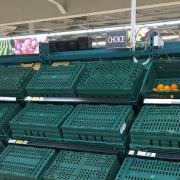 SNP MP Douglas Chapman shared a picture from inside his local Dunfermline Tesco store