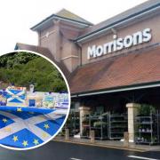 Morrisons is accused of engaging in 'excessive Union Jackery' and doing less to promote Scottish farmers
