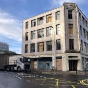 The category B listed building on Barrack Street in Dundee was the former Robertson’s House Furnishers store