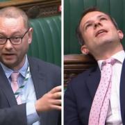 SNP MP Richard Thomson and Tory MP Andrew Bowie have previously clashed over funding for the North East