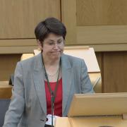 Tess White issued an apology after heckling the First Minister, accusing her of being anti-English