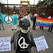 Activists target Faslane over nuclear weapons at the MoD site
