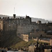 EDINBURGH, SCOTLAND - FEBRUARY 07:  A general view of Edinburgh Castle on February 7, 2012 in Edinburgh, Scotland. The castle dominates the city skyline was built on top of an extinct volcano, and has had a human settlement on the castle site since