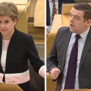 'Where have you been for 18 months?' Nicola Sturgeon slams Douglas Ross