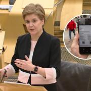 The First Minister told MSPs that the vaccine passport app is now working well and the issues have been addressesd