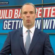 Tory Justice Secretary Dominic Raab has been told his comments are 'deeply offensive'